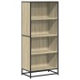 Estantería de madera de ingeniería roble Sonoma 60x35x139 cm de , Librerías y estanterías - Ref: Foro24-3300841, Precio: 91,6...