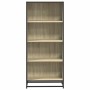 Estantería de madera de ingeniería roble Sonoma 60x35x139 cm de , Librerías y estanterías - Ref: Foro24-3300841, Precio: 91,6...