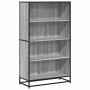 Estantería de madera de ingeniería gris Sonoma 80,5x35x139 cm de , Librerías y estanterías - Ref: Foro24-3300848, Precio: 115...