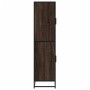 Aparador alto madera de ingeniería marrón roble 68x35x139 cm de , Aparadores - Ref: Foro24-3300834, Precio: 128,43 €, Descuen...