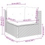 Set sofás de jardín 7 piezas y cojines ratán sintético beige de , Conjuntos de jardín - Ref: Foro24-3261745, Precio: 517,80 €...