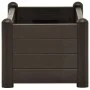 Arriate elevado de jardín PP color moca 100x43x35 cm de vidaXL, Maceteros y jardineras - Ref: Foro24-313976, Precio: 91,11 €,...