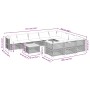 Set de sofás de jardín 11pzas con cojines ratán sintético beige de , Conjuntos de jardín - Ref: Foro24-3262042, Precio: 882,4...