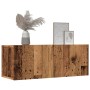 Muebles para TV de pared 2 uds madera envejecida 80x30x30 cm de , Muebles TV - Ref: Foro24-857015, Precio: 76,38 €, Descuento: %