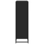 Estantería de madera ingeniería y metal negro 97,5x33x107,5 cm de , Librerías y estanterías - Ref: Foro24-3300860, Precio: 11...