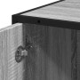 Armario de baño madera y metal gris Sonoma 35x37,5x188,5 cm de , Muebles de baño - Ref: Foro24-3300883, Precio: 149,29 €, Des...