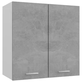 Armario colgante contrachapada gris hormigón 60x31x60 cm de vidaXL, Armarios de cocina - Ref: Foro24-801272, Precio: 54,67 €,...