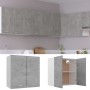 Armario colgante contrachapada gris hormigón 60x31x60 cm de vidaXL, Armarios de cocina - Ref: Foro24-801272, Precio: 59,74 €,...