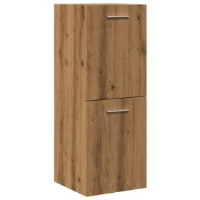Armario pared baño madera ingeniería roble artisian 30x30x80 cm de , Muebles de baño - Ref: Foro24-856219, Precio: 46,66 €, D...