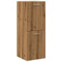 Armario pared baño madera ingeniería roble artisian 30x30x80 cm de , Muebles de baño - Ref: Foro24-856219, Precio: 46,66 €, D...