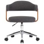 Sillas de comedor girartorias 2 uds madera curvada y tela gris de , Sillas de comedor - Ref: Foro24-3054902, Precio: 275,34 €...