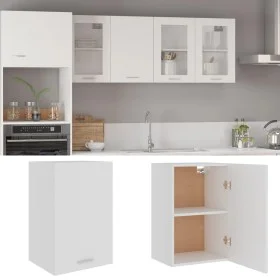 Armario colgante cocina contrachapada blanco 39,5x31x60 cm de vidaXL, Armarios de cocina - Ref: Foro24-801252, Precio: 43,75 ...
