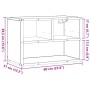 Mueble TV madera ingeniería y metal marrón roble 60x31x39,5 cm de , Muebles TV - Ref: Foro24-848918, Precio: 42,31 €, Descuen...
