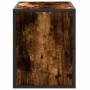 Mueble TV metal y madera contrachapada roble humo 80x31x39,5 cm de , Muebles TV - Ref: Foro24-848926, Precio: 46,42 €, Descue...