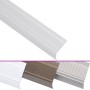 Perfiles de peldaños forma de L 5 uds aluminio plata 67 cm de , Escaleras - Ref: Foro24-146783, Precio: 30,07 €, Descuento: %