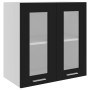 Armario colgante cocina madera contrachapada negro 60x31x60 cm de vidaXL, Armarios de cocina - Ref: Foro24-802522, Precio: 57...