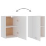 Armario colgante cocina contrachapada blanco 39,5x31x60 cm de vidaXL, Armarios de cocina - Ref: Foro24-801252, Precio: 45,05 ...