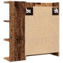Armario espejo de baño madera envejecida 62,5x20,5x64 cm de , Tocadores de baño - Ref: Foro24-856177, Precio: 74,60 €, Descue...