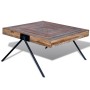 Mesa de centro con patas en forma de V madera de teca reciclada de , Mesas de centro - Ref: Foro24-241712, Precio: 144,86 €, ...