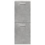 Juego muebles de baño 4 pzas madera contrachapada gris hormigón de , Muebles de baño - Ref: Foro24-3324884, Precio: 289,88 €,...