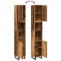 Armario de baño madera de ingeniería envejecida 30x30x190 cm de , Tocadores de baño - Ref: Foro24-857202, Precio: 103,94 €, D...