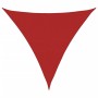 Toldo de vela rojo HDPE 160 g/m² 5x5x5 m de , Sombrillas - Ref: Foro24-311647, Precio: 31,67 €, Descuento: %