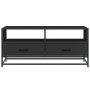 Mesa de centro madera de ingeniería y metal negro 100x50x45 cm de , Mesas de centro - Ref: Foro24-848784, Precio: 102,17 €, D...