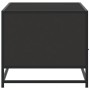 Mesa de centro madera de ingeniería y metal negro 100x50x45 cm de , Mesas de centro - Ref: Foro24-848784, Precio: 102,17 €, D...