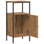 Mesitas noche 2 uds madera ingeniería roble artisan 41x31x80 cm de , Mesitas de noche - Ref: Foro24-857249, Precio: 92,52 €, ...