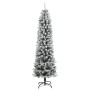 Árbol de Navidad artificial con 300 LEDs y nieve flocada 210 cm de , Arboles de navidad - Ref: Foro24-3315771, Precio: 115,02...