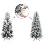 Árbol de Navidad artificial con 300 LEDs y nieve flocada 210 cm de , Arboles de navidad - Ref: Foro24-3315771, Precio: 115,02...