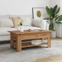Mesa de centro madera ingeniería roble artesanal 102x55x42cm de , Mesas de centro - Ref: Foro24-856797, Precio: 81,00 €, Desc...