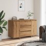 Aparador de madera de ingeniería roble artisan 120x41x75 cm de , Aparadores - Ref: Foro24-856795, Precio: 198,33 €, Descuento: %