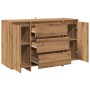 Aparador de madera de ingeniería roble artisan 120x41x75 cm de , Aparadores - Ref: Foro24-856795, Precio: 198,33 €, Descuento: %