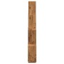 Estante cubo pared madera ingeniería envejecida 90x15x119,5 cm de , Estantes y estanterías - Ref: Foro24-856596, Precio: 51,7...