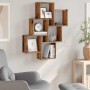 Estante cubo de pared madera ingeniería envejecida 78x15x93 cm de , Estantes y estanterías - Ref: Foro24-856594, Precio: 43,5...