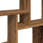 Estante cubo de pared madera ingeniería envejecida 78x15x93 cm de , Estantes y estanterías - Ref: Foro24-856594, Precio: 43,5...