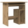 Escritorio de madera de ingeniería roble artisan 80x45x74 cm de , Escritorios - Ref: Foro24-855995, Precio: 79,52 €, Descuent...