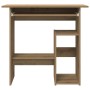 Escritorio de madera de ingeniería roble artisan 80x45x74 cm de , Escritorios - Ref: Foro24-855995, Precio: 79,52 €, Descuent...