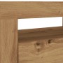 Mueble de TV luces LED madera roble artisan 120x35x40 cm de , Muebles TV - Ref: Foro24-856320, Precio: 103,94 €, Descuento: %
