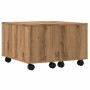 Mesa de centro madera de ingeniería roble artisan 60x60x38 cm de , Mesas de centro - Ref: Foro24-856549, Precio: 72,24 €, Des...