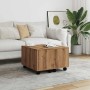 Mesa de centro madera de ingeniería roble artisan 60x60x38 cm de , Mesas de centro - Ref: Foro24-856549, Precio: 72,24 €, Des...