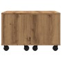 Mesa de centro madera de ingeniería roble artisan 60x60x38 cm de , Mesas de centro - Ref: Foro24-856549, Precio: 72,24 €, Des...