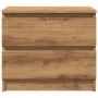 Mesitas de noche 2 uds madera ingeniería roble 50x40x43.5 cm de , Mesitas de noche - Ref: Foro24-856521, Precio: 96,16 €, Des...