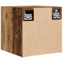 Muebles de pared para TV 2 uds madera envejecida 30,5x30x30 cm de , Muebles TV - Ref: Foro24-856413, Precio: 49,83 €, Descuen...