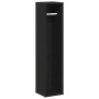 Mueble de baño con portarrollos negro 20,5x20x90 cm de , Muebles de baño - Ref: Foro24-858507, Precio: 27,90 €, Descuento: %