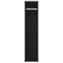 Mueble de baño con portarrollos negro 20,5x20x90 cm de , Muebles de baño - Ref: Foro24-858507, Precio: 27,90 €, Descuento: %