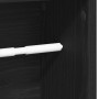 Mueble de baño con portarrollos negro 20,5x20x90 cm de , Muebles de baño - Ref: Foro24-858507, Precio: 27,90 €, Descuento: %