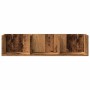 Estante de pared de CD madera ingeniería envejecida 75x18x18 cm de , Estantes y estanterías - Ref: Foro24-855948, Precio: 23,...