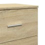 Mesitas de noche 2 uds con 2 cajones roble Sonoma 40x36x50 cm de , Mesitas de noche - Ref: Foro24-858790, Precio: 77,37 €, De...